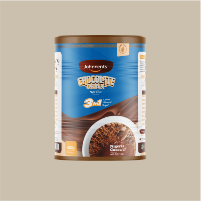Johnvents chocolate 450g pack (Contains 6 tins of chocolatey goodness)